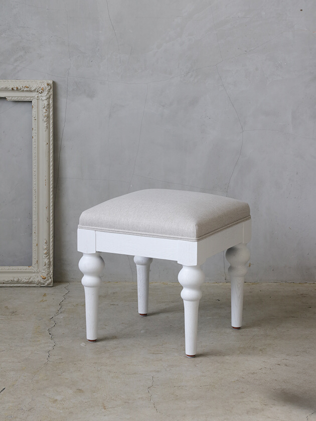 SGDスツールTERESAホワイト