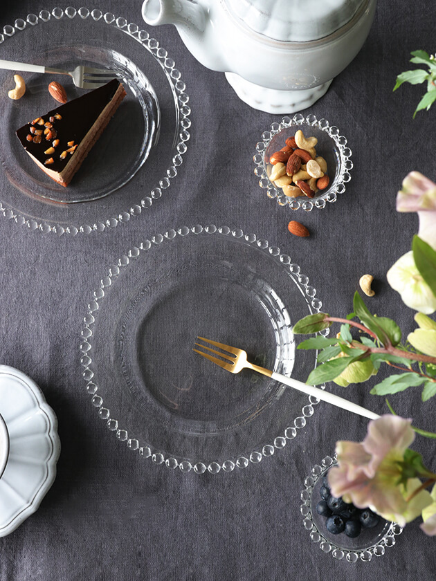 Lumie PERLE���饹�ǥ����ȥץ졼��20.5cm