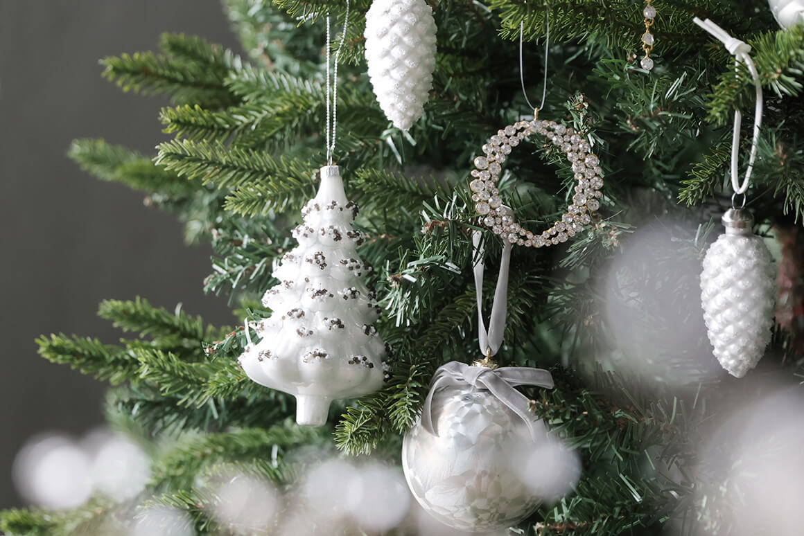 Shishi���饹�����ʥ���Tree pearl�ۥ磻��13cm ���ꥹ�ޥ�