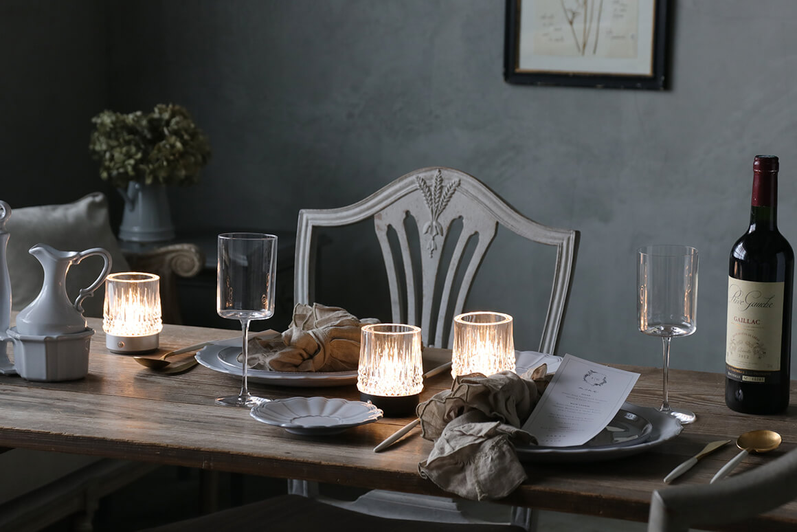 Nordic LED �ơ��֥����DIAMOND���åƥ��󥰥��饹(���ż�)