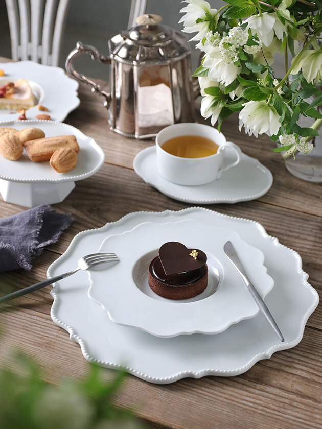 ライヒェンバッハ フリル深皿22cm REICHENBACH ～サラグレース～