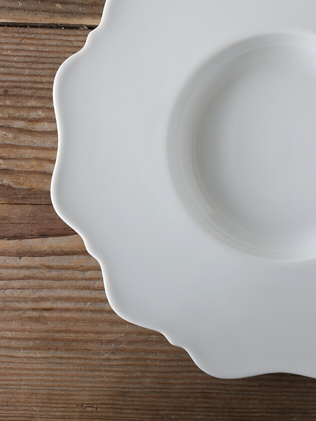 ライヒェンバッハ フリル深皿22cm REICHENBACH ～サラグレース～