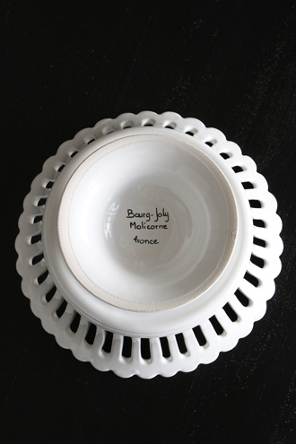 Bourg-Joly MalicorneバスケットBourg-Joly Decoupage ボー