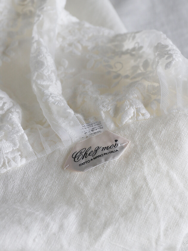 Chez moi シェモア ラウンドテーブルクロスLino Provenzaleオフ