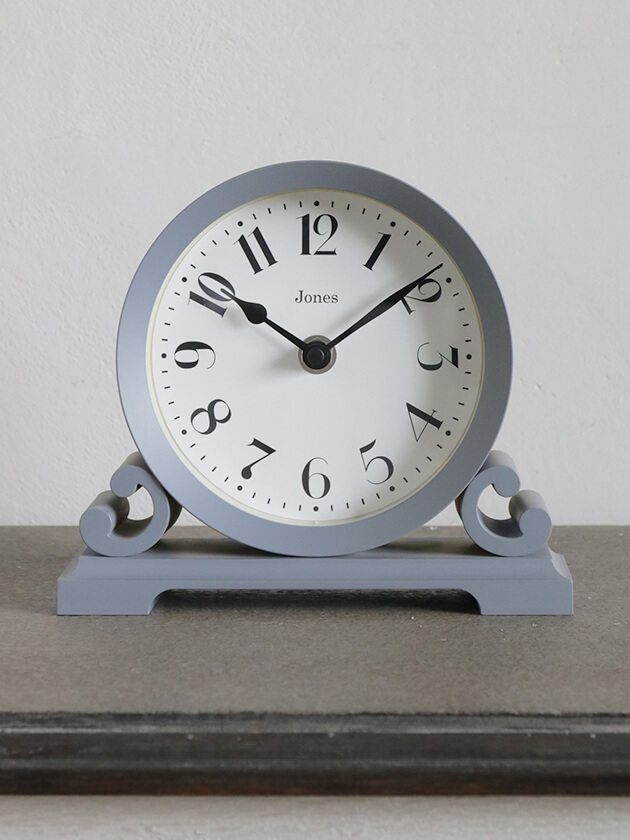 JonesクロックMantel Aブルーグレー
