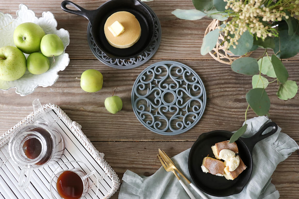 耐熱なべしきシリコングレーB