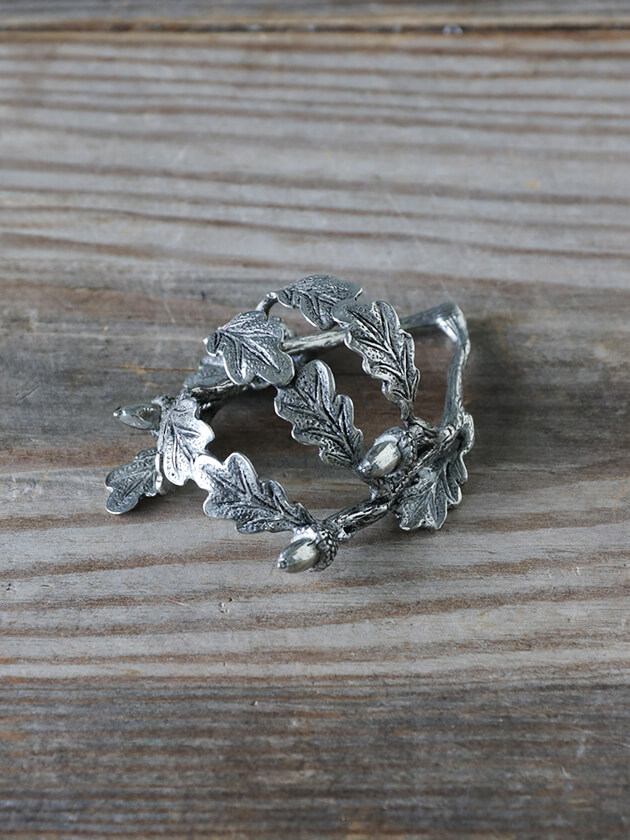 Pewter�ʥץ�����Acorn Wreath �ԥ塼����