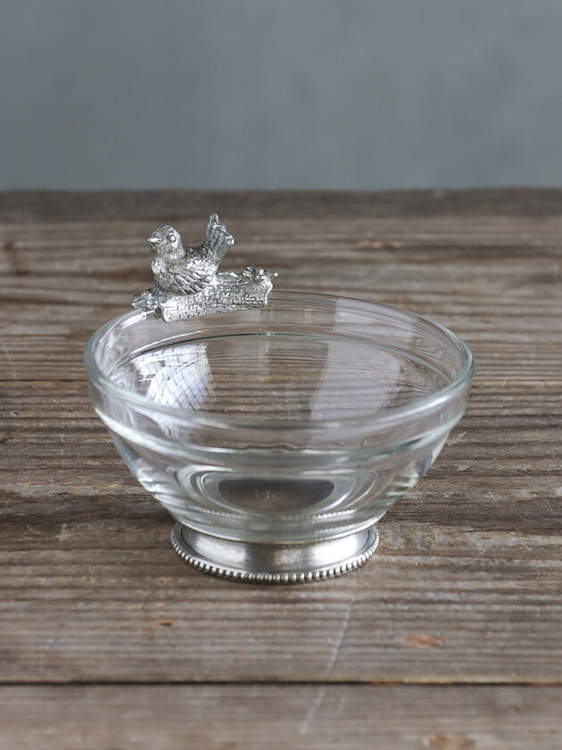 Pewter���饹�ܥ���Small Bird �ԥ塼����