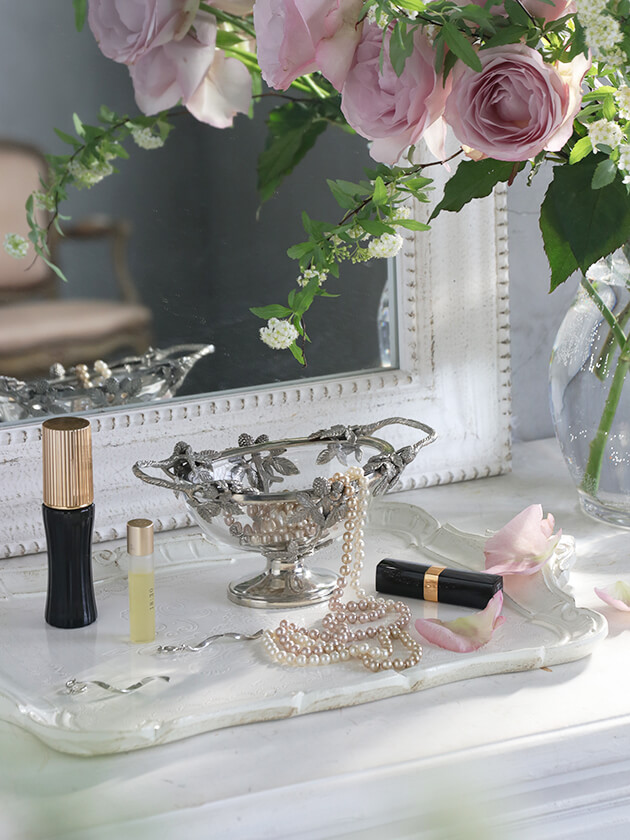 PewterガラスボウルRaspberry サラグレース