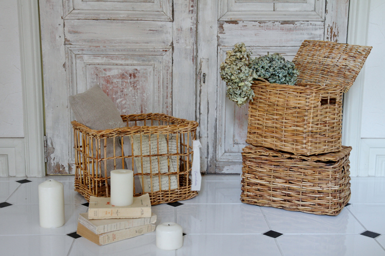 透かし編みバスケット - サラグレース