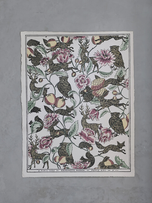 Antoinette Poissonドミノペーパー52A H66xL50cm