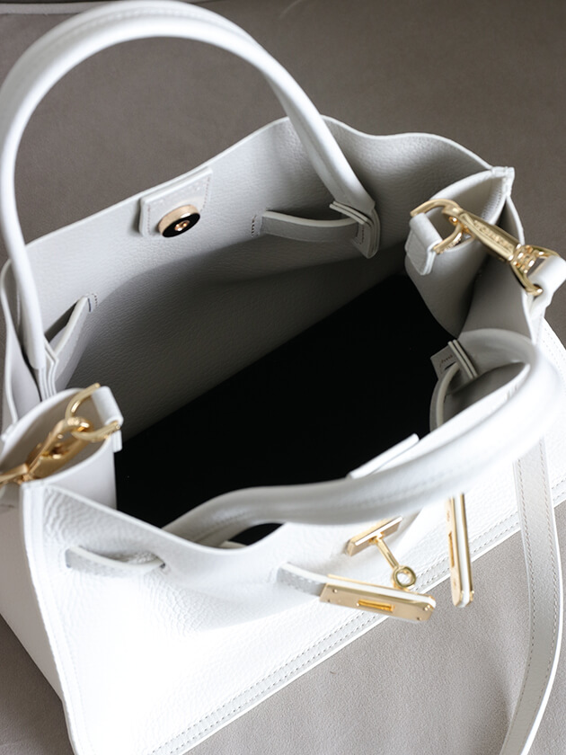 VIOLAd'OROバッグTREROアイスグレーxグレー(インナー)(V-1496)