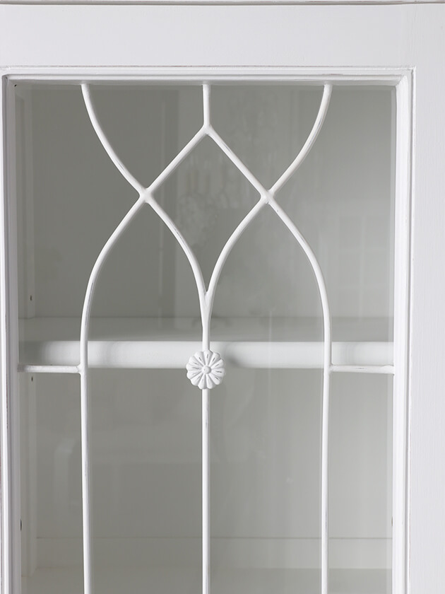 極美品◾️サラグレース◾️ Sophieハイキャビネット　食器棚 Sophieフレンチキャビネット ホワイト