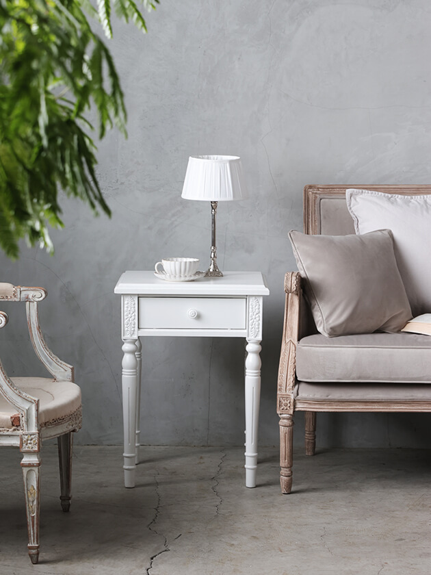 Enchante�٥åɥ����ɥơ��֥�Baron�ۥ磻�� ���󥷥���