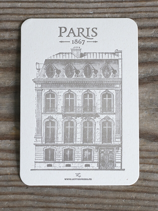 LetterPress Champs-Elysees 쥿ץ쥹