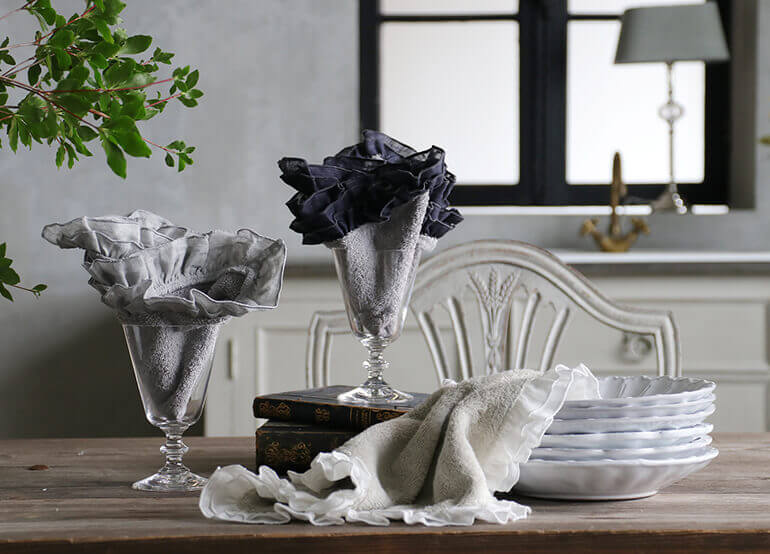 Borgo delle tovaglieウォッシュタオルGITANE L